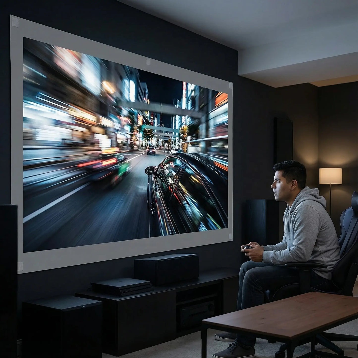 Foldable Home Theater Screen