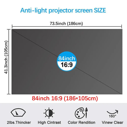 Foldable Home Theater Screen