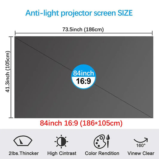 Foldable Home Theater Screen